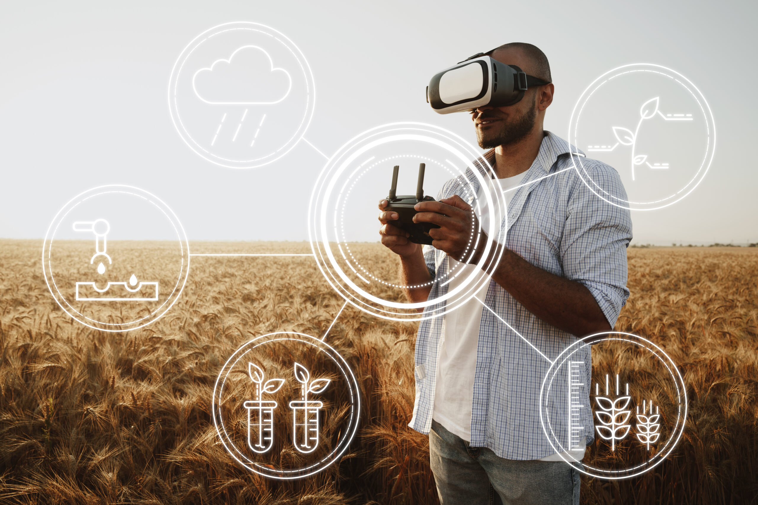 Futuristic innovations revolutionizing the agro industry in 2025, including technology and sustainable farming methods.