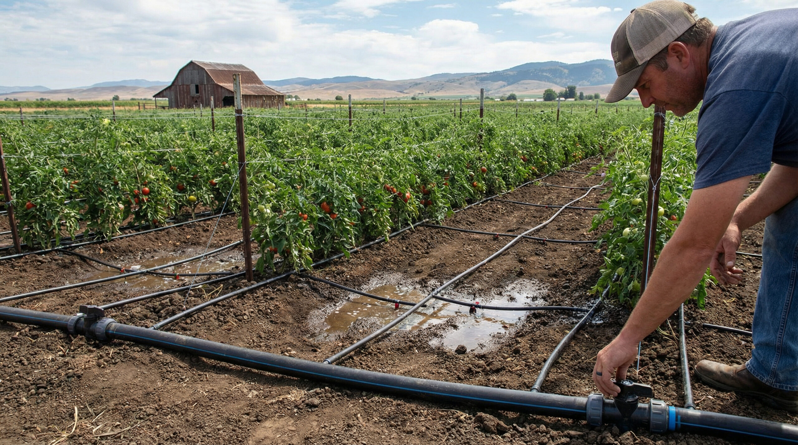 Drip Irrigation and Micro Irrigation for Smart Farming