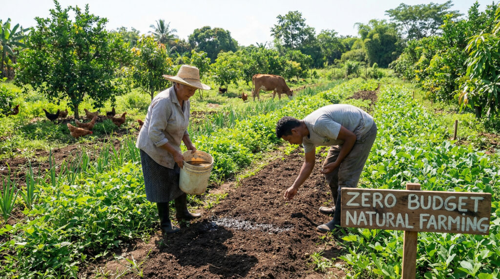 Zero Budget Natural Farming for Sustainable Agriculture